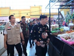 Jelang Nataru Satgas Pangan Polres Malang dan Forkopimda Sidak Pasar Pantau Stabilitas Harga Pangan